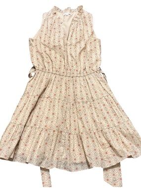 Anna Cate Floral Tie Waist Dress